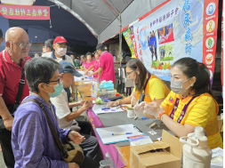 1005豐原區三村里中秋晚會暨抗醣自我檢測及防詐宣導